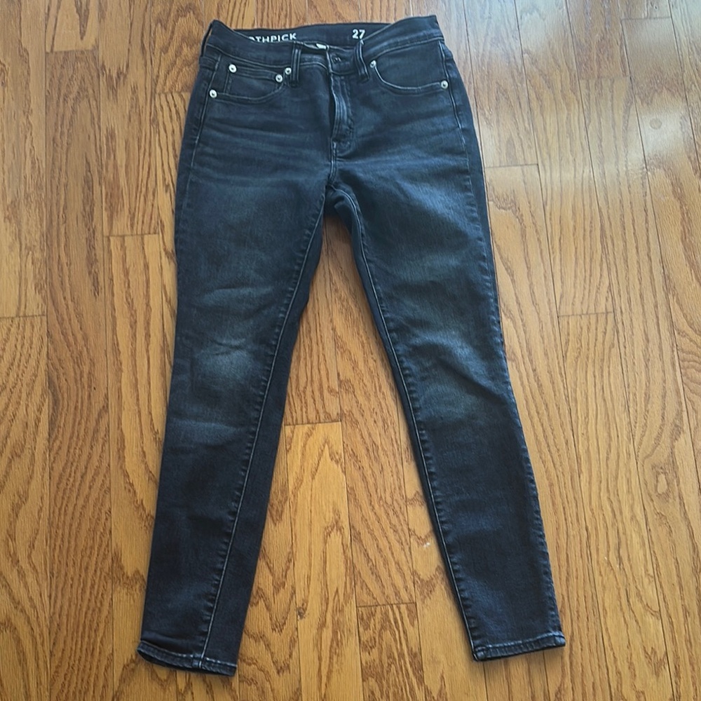 Jcrew Toothpick Jeans Women's Black Jeans